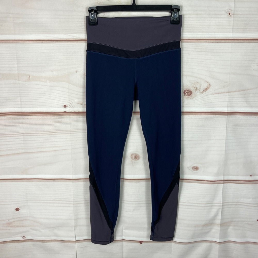 Athleta Leggings Womens XS Blue Elevation 7/8 Tight Active Powervita Ankle